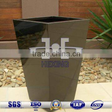 powder coated aluminum flowerpot