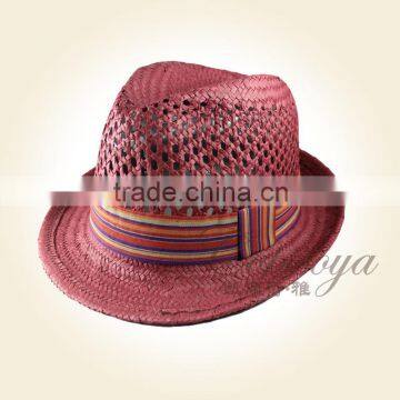 2014 Fashion hat Handmade straw hat lady hat woman hat beach hat