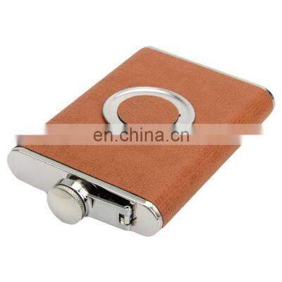 High Quality 8oz Hip Flask With Collapsible Shot Glass photo-2