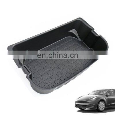 Upgrade Parts Interior Accessories Accessory For Tesla Model Y Trunk Double Storage Box Trunk Cargo Storage Box