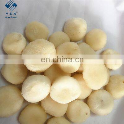 Sinocharm New Season Sweet Crisp IQF Frozen Peeled Whole Water Chestnut