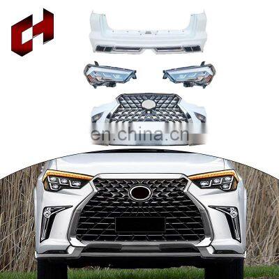 Ch Wide Hood Bumpers Tuning Roof Spoiler Brake Turn Signal Lamp Body Kit For Toyota 4 Runner 2010-2020 To Lexus Lx