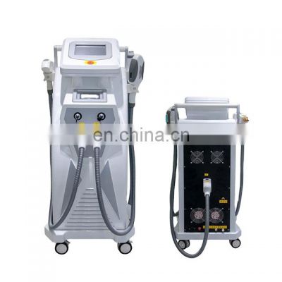 e light  rf nd yag opt shr handset diode laser  expert pro 5 3 en 1 face rejuvenation depilacion permanent ipl hair removal