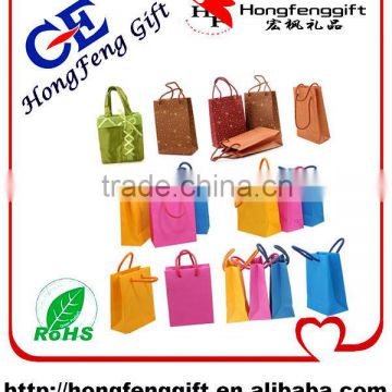 2014 cheap promotion kinds of paper bag ,plastic bag