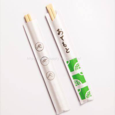 Wholesale Eco-friendly Affordable Disposable individually Wrapped Bamboo Chopsticks