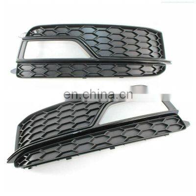 Front Bumper Grill Fog Light Cover 8T0807681K 8T0807682K for AUDI A5 S-Line 13-17