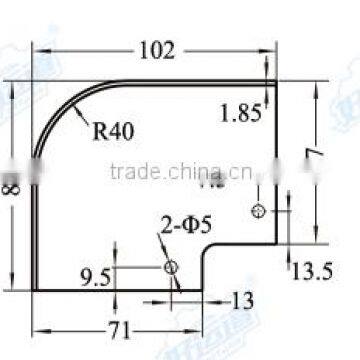 05119 Aluminum Profile for Heavy Truck photo-2