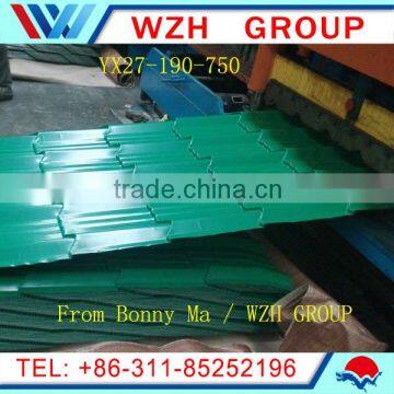 0 .6mm Thick Galvanized Steel Sheet Metal in Coil / Corrugated Steel Sheet