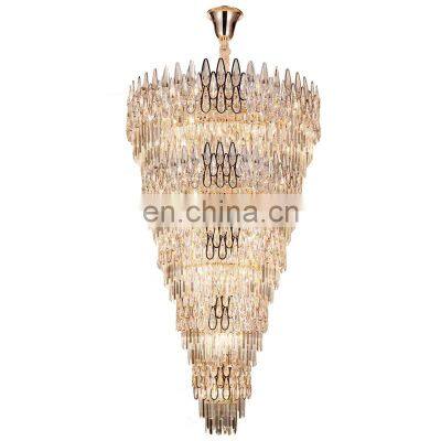 Modern Pendant Lights Large Glass Wire Lights Chandelier LED Lamp