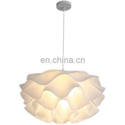 LED Pendant Lamp Nordic Dining Room Bedroom Kitchen Bedside Decor Flower Design Acrylic Chandelier Lighting