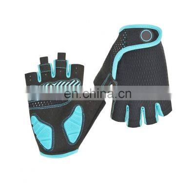 Cycling Gloves Custom design Breathable Half Finger Cycling Gloves Anti Slip Pad Motorcycle Road Bike Gloves Men Women