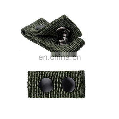 Police Duty Belt Keeper With Double Snaps Tactical Belt Keeper