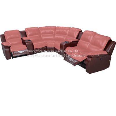 Space Capsule Seat Space Cinema Sofa Electric Rocking Chair Leather Multifunctional Combination Sofa photo-3