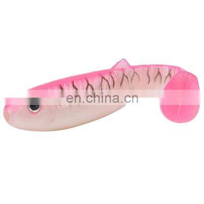 Byloo fish lure black body gold tail 7cm 14g fishing lures for bass