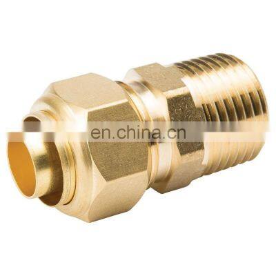 Bronze Adapter Fitting Brass Straight Hydraulic Fitting Adapter