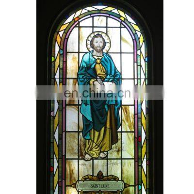 Custom Pictures Patterns Church Art Glass Insulated Tempered Tiffany Decorative Stained Glass Panels photo-4
