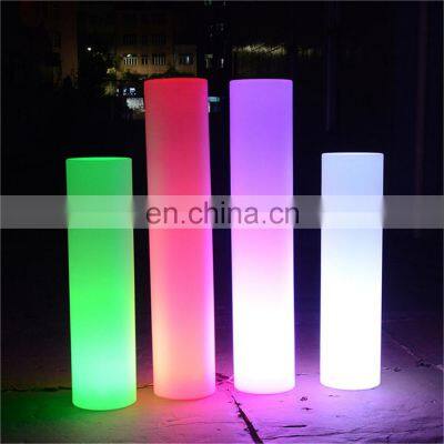 Event Party Decor Color Changing Wireless Waterproof Outdoor Christmas Festival decorative led floor lamp