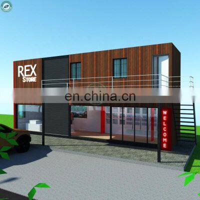 Exhibition Room Automotive Beauty Stores Container Car Salon Container Real-estate Sales Center Sales Office photo-3