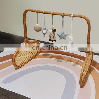 Hot Sale Wicker Baby Rattan Play Gym Frame Kids Toys Wholesale Vietnam Supplier