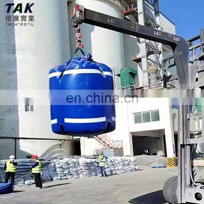 OEM 3 ton big 5 tons Recycled UV Stable big FIBC bulk Bag jumbo transportation storage bag pvc ton bag