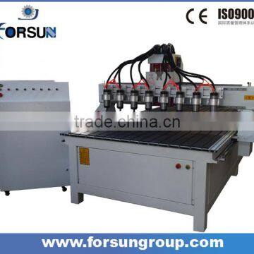Multi-spindle cnc router machine wood carving 8 spindles FS1530 cnc machine