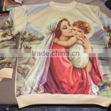 Crew neck sublimation sweatshirts, custom design sweatshirts