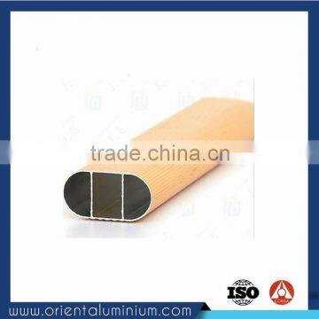 High Quality Oval Aluminum Extrusion Pipe Tube