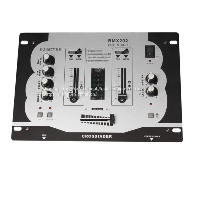 2 channel audio sound cards & mixer de audio profecional dj controller