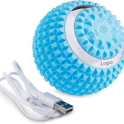 4 Speeds electronic massage ball, yoga ball for back, neck foot release, with customization services