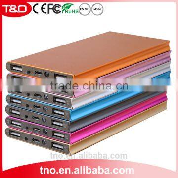 Custom logo 10000mAh rohs power bank battery charger
