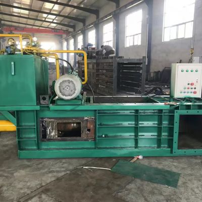 Fully automatic hydraulic baling machine, bundling machine, strapping machine, briquetting machine, crusher, pelletizer.