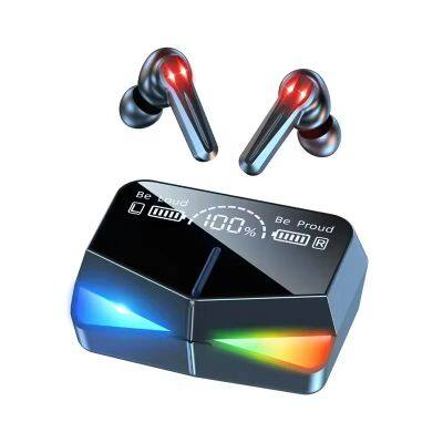 2024 New Audifonos M28 Tws Ear buds BT Auricular LED Display Gaming Earphone In Ear Headphone M28 Earbuds with Charging Case