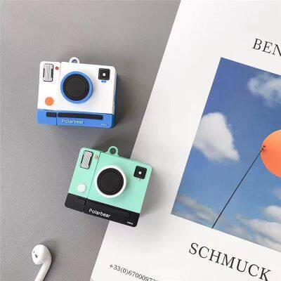 INS Cartoon Camera Bling Shutter Case Gen 2nd 3rd Накладка для наушников для Apple Airpods Pro для Air Pods AirPods 1 2 3