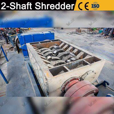 Waste Furniture Recycling Machine Mattress Plastic Lump Wrapper Shredder Used Waste Shredder