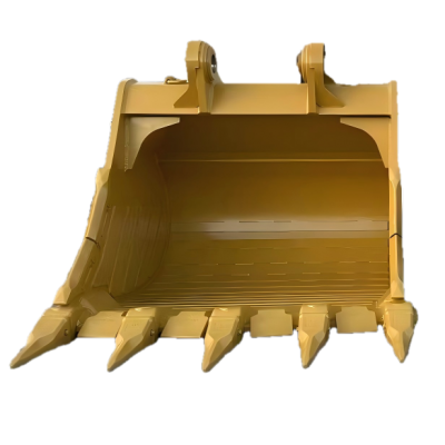 Оптовая продажа ковшей для горных экскаваторов, подходящих для машин Caterpillar (экскаваторы CAT345 и CAT349). Прочный ковш для горных работ. photo-2