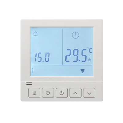 Floor Heating System WiFi Function Thermostat With Touch Screen Electric Underfloor Heating Thermostat