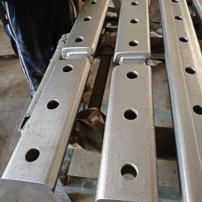 Welded Fish Plate Railway Supplies Customized CNC Railway Fishplate