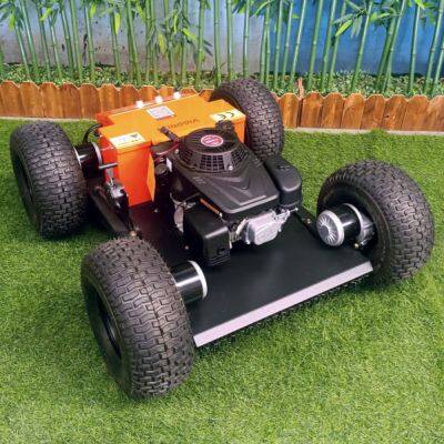 Vigorun VTW550 Kraftrasenmäher, gefahrlos für Wildtiere, Industriemaschine mit 4-Takt-Motor, Rasenmäherroboter für private Grünflächen