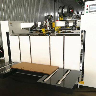 Semi-automatic Carton Box Stitcher Machine photo-1