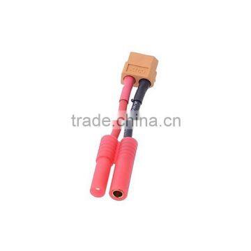 XT60 Connector to Banana Plug 4mm Battery Connectors Charger Cable