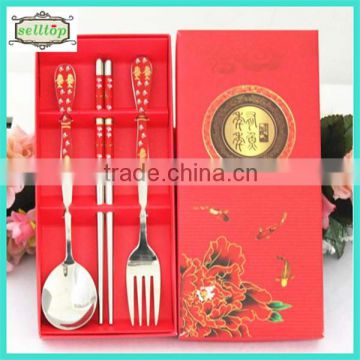 High quality stainless steel tableware souvenirs for wedding