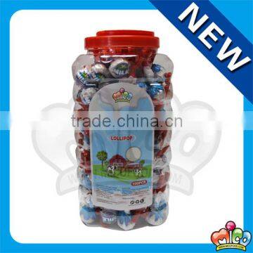 6g mini chocolate and milk lollipop