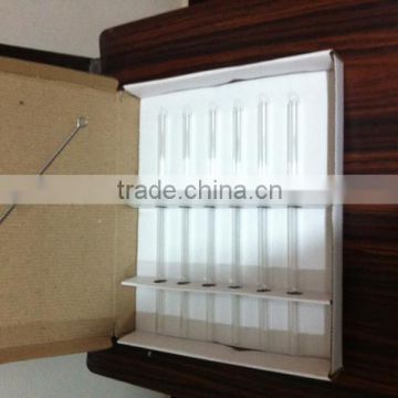 glass straws with box packing