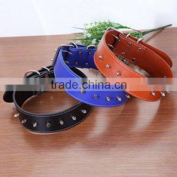 Pet supplies manufacturer selling classic 5.0 cm rivet pet dog collars