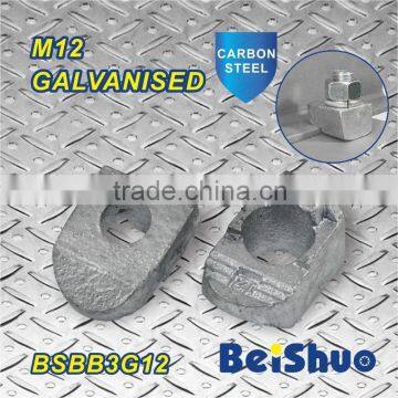 BSBB3G12 steel beam clamp connector galvanised pipes connectors