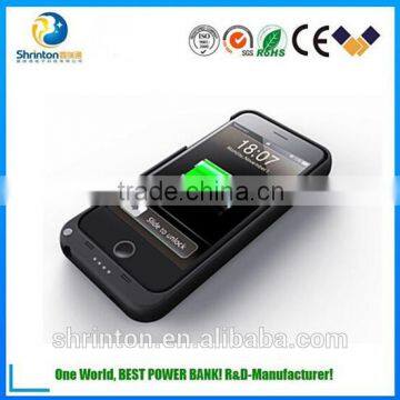 MFI External battery for iPhone 5 5s backup battery charger case 4500mah