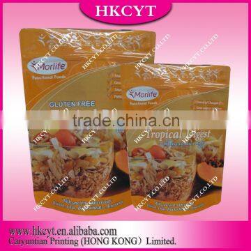 Plastic Zipper Bag for Food Packaging