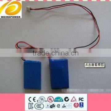 Lithium battery for currency detector