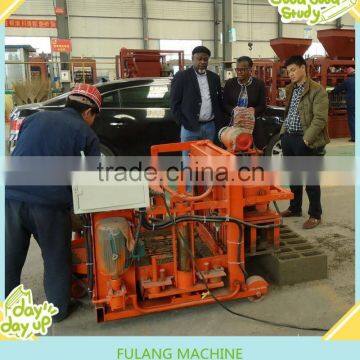 QT40-3A Movable Egg Laying automatic cement block moulding machine
