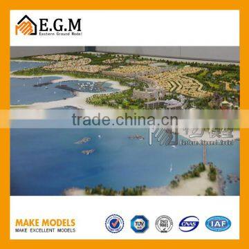 Architectural model of Villas on the Bay for sale